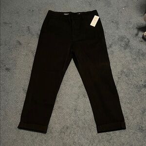 AG cloud soft black Solomon crop slouchy tapered Skinny 31